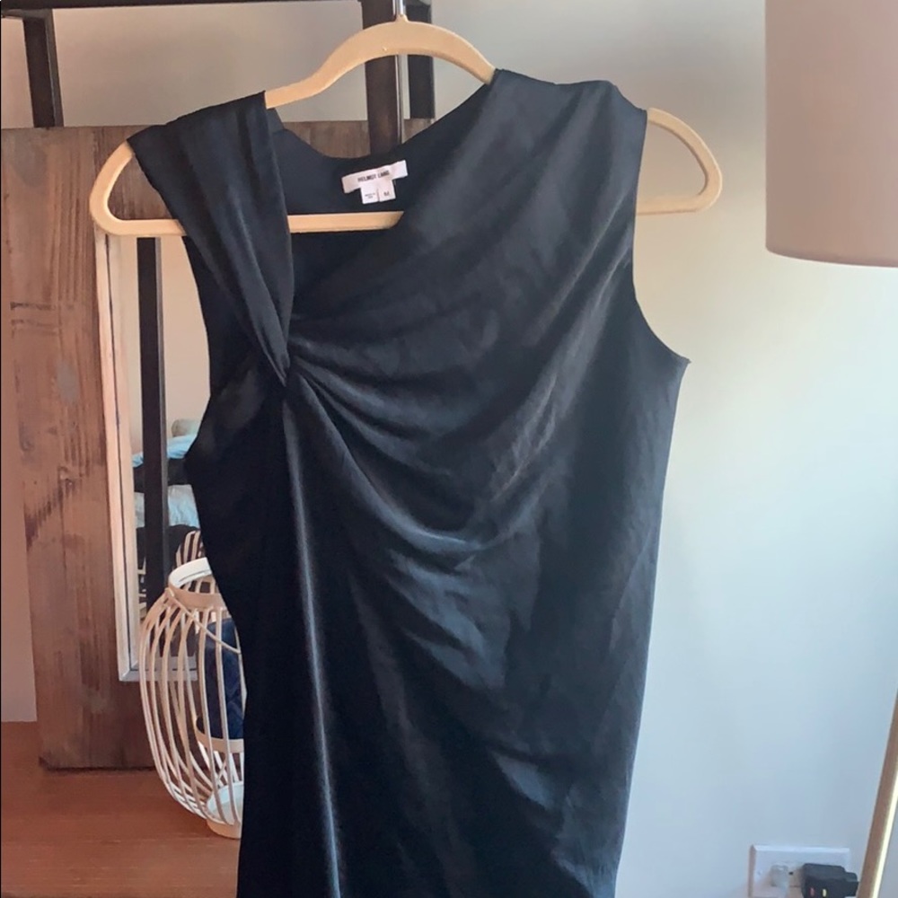 Helmut Lang Asymmetrical Silk Top